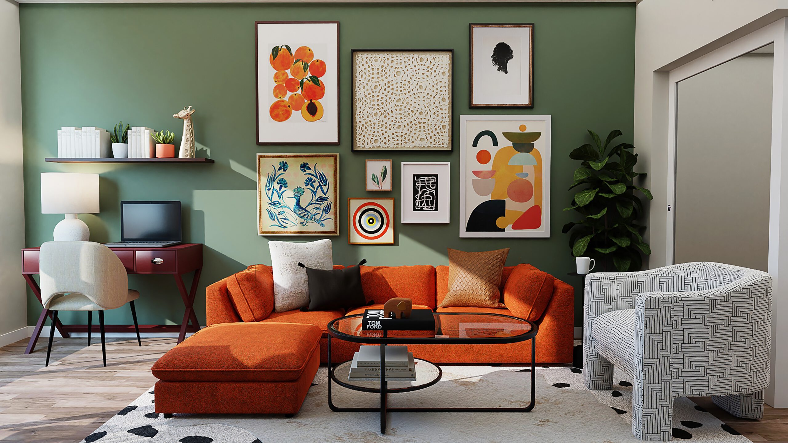 spacejoy-q3Qd86sfaoU-unsplash orange-sofa-stue